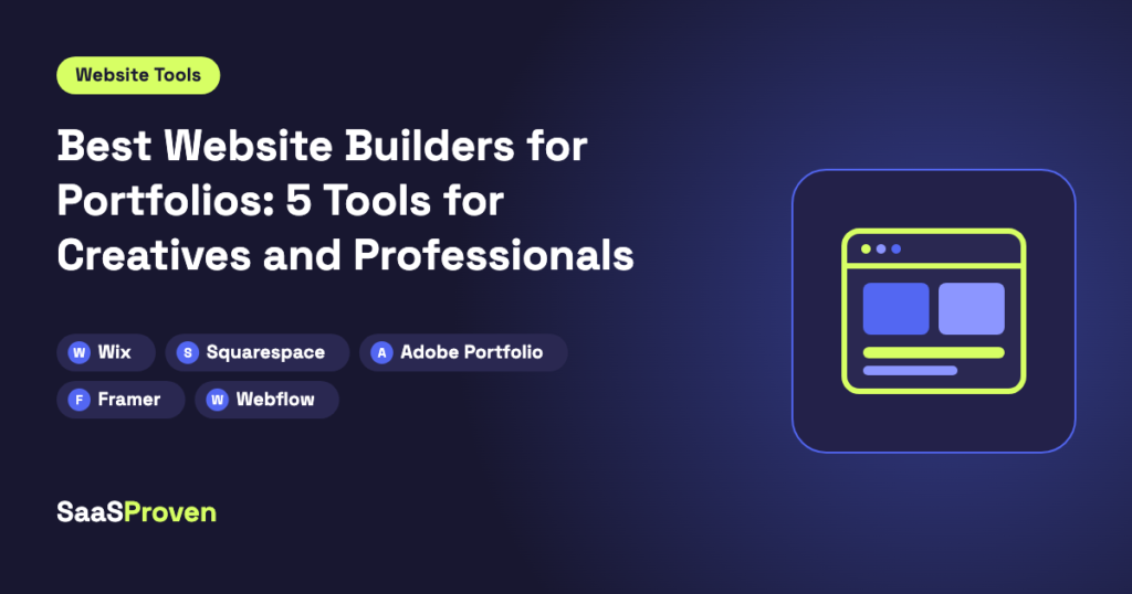 Best Website Builders for Portfolios: 5 Tools for Creatives and Professionals