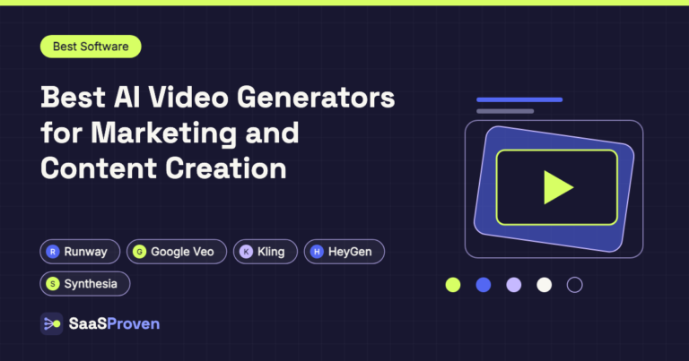 Best AI Video Generators for Marketing and Content Creation - tools compared